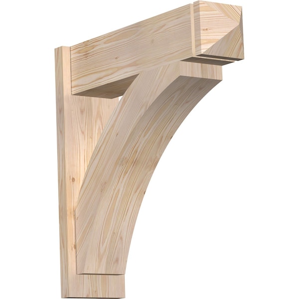 Ekena Millwork Thorton Smooth Arts and Crafts Outlooker, Douglas Fir, 7 1/2"W x 28"D x 28"H OUT08X28X28THR03SDF - main